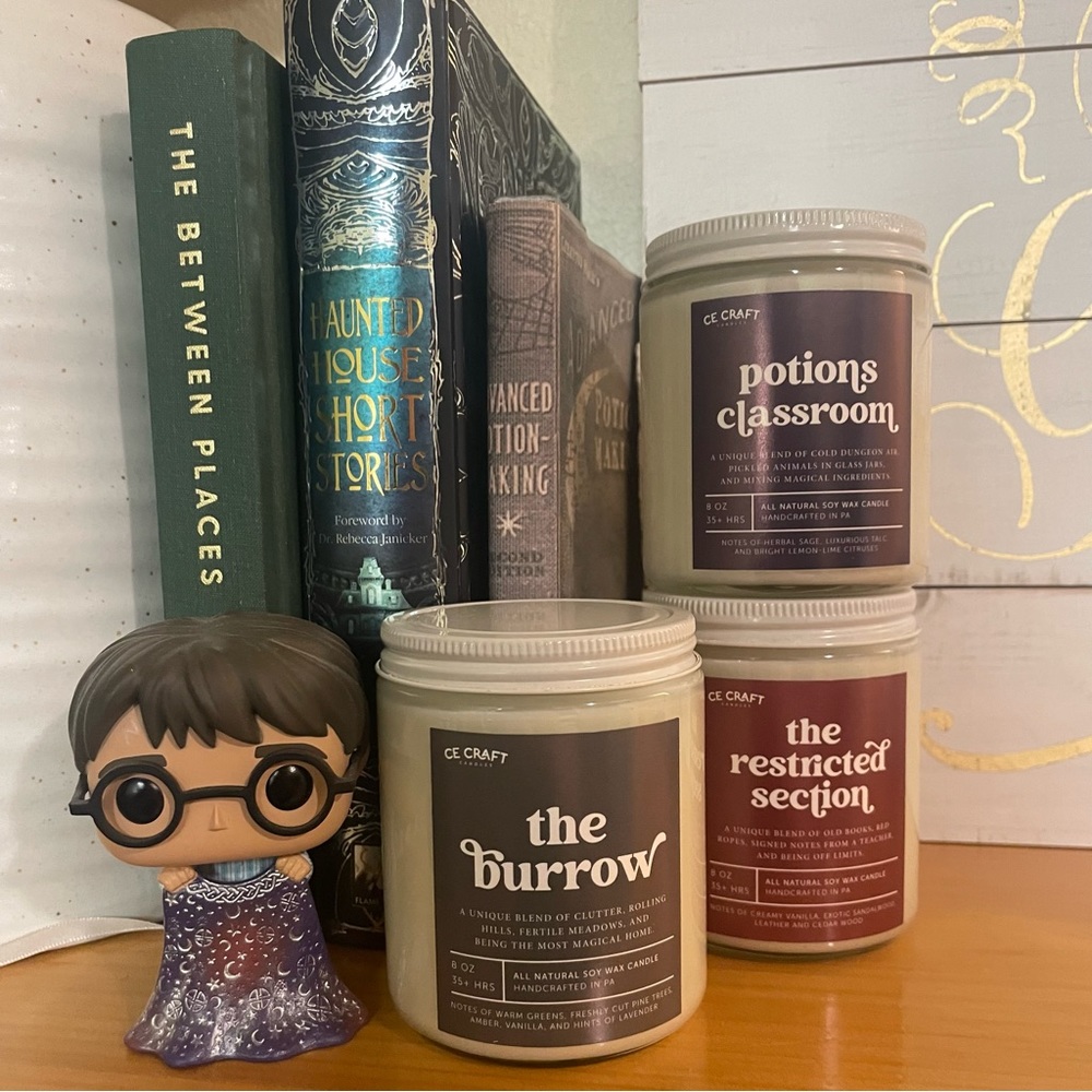 Harry Potter candles